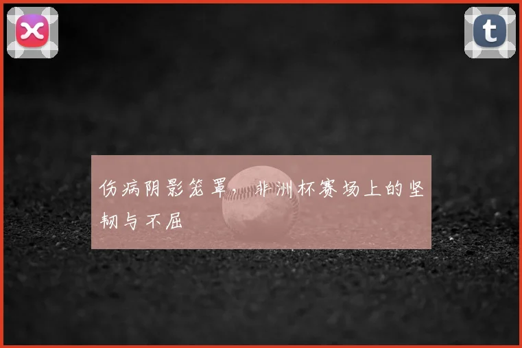 伤病阴影笼罩,非洲杯赛场上的坚韧与不屈